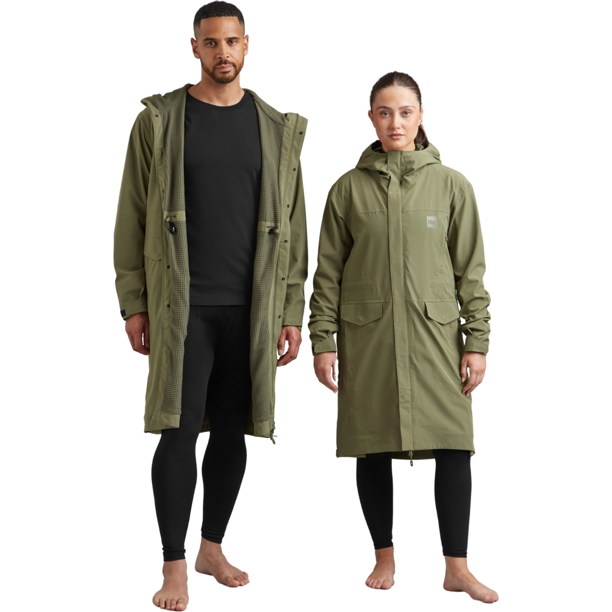 2026 Red Paddle CO Pursuit Lightweight Changing Robe Jacket 002-009-006-0228 - Olive